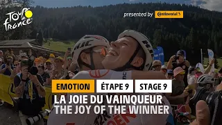 Winner's emotion - Stage 9 #TDF2022