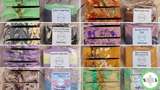 Bar Soap Making Compilation - May Release Bar Soaps from Kilted Suds