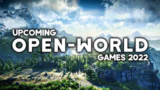 Top 10 NEW Massive OPEN WORLD Upcoming Games 2022 (4K 60FPS)