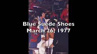 Blue Suede Shoes March 26, 1977