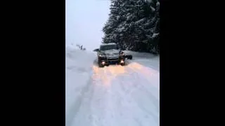 Touareg in snow