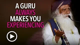 A Guru always takes you for a ride - Sadhguru (video)