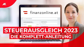 FinanzOnline: So geht der Steuerausgleich 2023/24 | Komplett-Anleitung