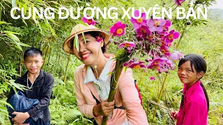 CUNG ĐƯỜNG XUYÊN BẢN TRÊN NÚI ĐÁ CAO BẰNG - Từ xóm Pác Kéo về tới xóm Hò Lù - Khánh Xuân, Bảo Lạc CB