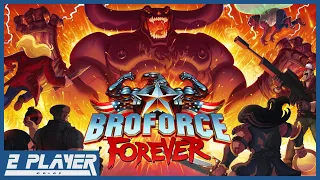 Let's Play Broforce Forever | 2 Player Co-Op