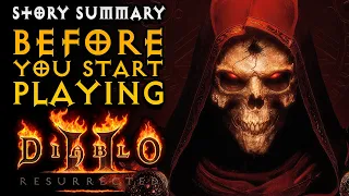 Before You Start Playing Diablo 2: Worldview & Story Summary of Diablo 1