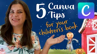 5 Canva Tips for your Children's Book Layout