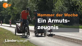 Neuer Radweg schon veraltet | Hammer der Woche vom 01.08.20 | ZDF