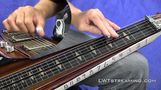 Blues Shuffle Rhythm - Lap Steel - Open D tuning