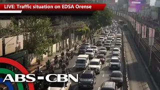 LIVE: Traffic situation on EDSA Orense | ABS CBN News