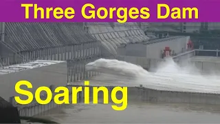 China Three Gorges Dam ● Soaring  January 30, 2022 ● Water Level China Flood