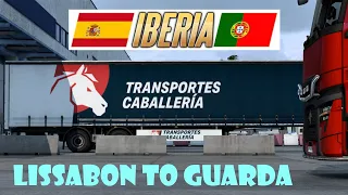 Lissabon to Guarda | Euro Truck Simulator 2 Iberia