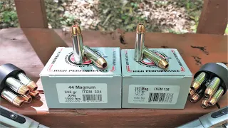 💣Modern Magnums!💣 .357 Mag VS .44 Mag - Underwood Barnes XPB & TAC-XP Ballistic Test