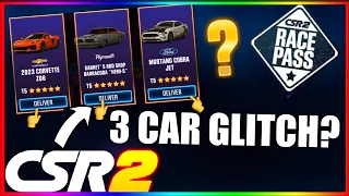 WILL I WIN 3 FREE CARS WITH RACE PASS GLITCH?! CSR 2 Racing