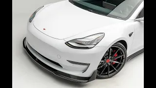 Tesla Model 3 Vorsteiner Style Test fit