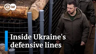 Why Ukraine is stepping up its efforts to build border fortifications | DW News