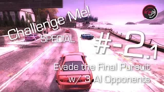 Challenge Me! #-2.1 - Evading the Final Pursuit with AI Opponents (Uncut, Full Run)