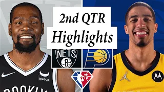 Indiana Pacers vs. Brooklyn Nets Full Highlights 2nd QTR | April 10 | 2022 NBA Season