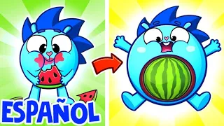 🍉 Una Sandía Crece en mi Barriga 😭 | Divertidas Canciones para Niños 😻🐨🐰🦁 por Baby Zoo Español