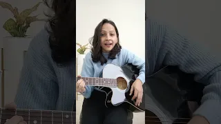 Dekha Tenu Pehli Pehli Bar ve 🥰#dekhatenupehlipehlibaar  #acousticcover #guitarcover #indiansingers