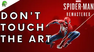 Marvel's Spider-Man Remastered Don't Touch the Art