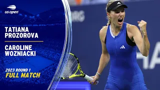 Caroline Wozniacki vs. Tatiana Prozorova Full Match | 2023 US Open Round 1