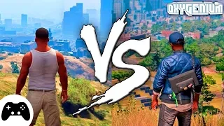 Сравнение ▶ Gta 5 Vs Watch Dogs 2 Comparison Ps4