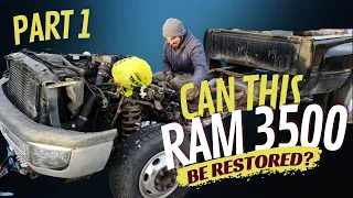 Frame off restoring a 2001 Ram 3500 Cummins: Part 1 of too Many