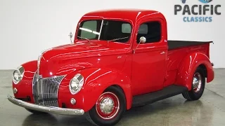 1940 Ford Pickup Red