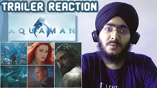 Aquaman SDCC Trailer REACTION | Woooooooooooooooooh!