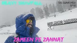 Heavy Snowfall In Gulmarg 2023 | Gulmarg Kashmir Snowfall | Live Snowfall | Kashmir During Snowfall