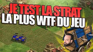 AGE OF EMPIRES 2 - JE TEST LA STRAT LA PLUS WTF DU JEU