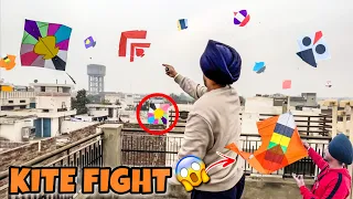 Flying Kites on Sunday 😱 *KITE FIGHT* Kites Vlog