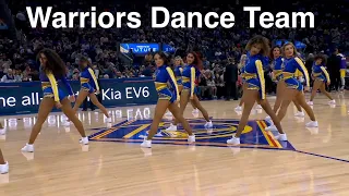 Warriors Dance Team (Golden State Warriors Dancers) - NBA Dancers - 4/7/2022  dance performance