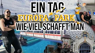 EIN TAG EUROPA PARK! - WIE VIEL SCHAFFT MAN? 🤔 - 🤔​Reicht ein Tag aus?😱​| Europa Park Rust VLOG