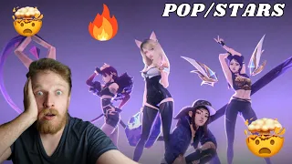 K/DA - POP/STARS (ft. Madison Beer, (G)I-DLE, Jaira Burns) - K/DA REACTION #kda #kdapopstars