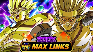 DIO!!! LEVEL 10 LINKS 100% RAINBOW STAR ULTIMATE HEARTS! (DBZ: Dokkan Battle)