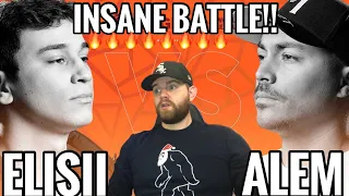 [Industry Ghostwriter] Reacts to: ELISII 🇨🇦 vs Alem 🇫🇷 | GRAND BEATBOX BATTLE 2021: WORLD LEAGUE