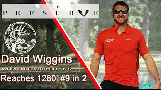 David Wiggins reaches #9 (1280') at the Preserve in TWO