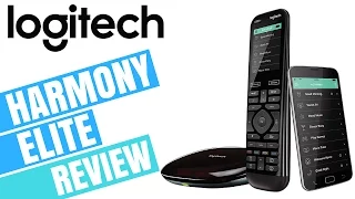 LOGITECH HARMONY ELITE REVIEW (Best Universal Remote Control)