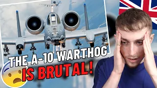 Brit Reacting to The Insane Engineering of the A-10 Warthog