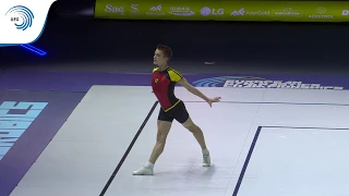 Anton KOLOBOV (RUS) - 2019 Aerobics Junior European Champion, individual men