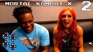 Becky Lynch & Mortal Kombat X Part 2: Becky's seasonal M&M's love — Superstar Savepoint
