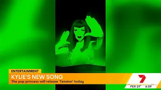 Kylie Minogue - Tension Teaser (Sunrise 2023)