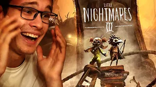 Трейлер LITTLE NIGHTMARES 3 ВЫШЕЛ!!! (реакция и разбор)