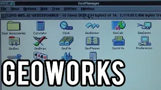 GeoWorks - The Windows 3.0 Alternative from 1990 (Installation & Demo)