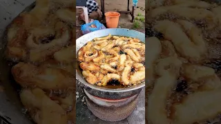 Fried Bananas & Sweet Potatoes I Lao Street Food I #streetfood  #laos  #shorts
