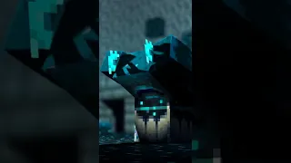 Warden when there is a party nearby (minecraft animation)