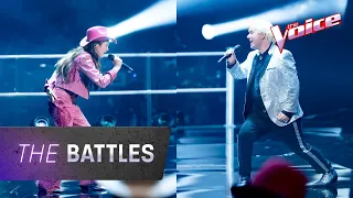 The Battles: Emmagen Rain v Callum Gleeson 'Footloose’ | The Voice Australia 2020