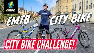 Electric City Bike Vs EMTB | E-Bike City Challenge!